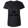 Women's Tagless V-Neck T-Shirt Thumbnail